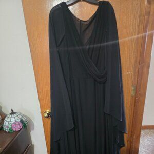 Black Formal dress with wings